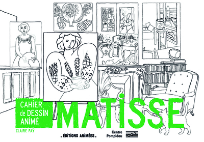CAHIER DE DESSIN ANIME - MATISSE