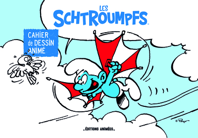 SCHTROUMPFS - CAHIER DE DESSIN ANIME