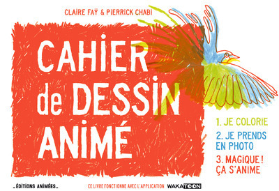 CAHIER DE DESSIN ANIME