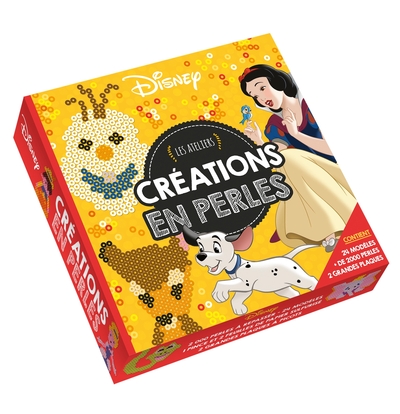 DISNEY - LES ATELIERS DISNEY - COFFRET - CREATIONS EN PERLES