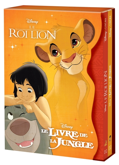 DISNEY CLASSIQUES - COFFRET DISNEY CINEMA - LE ROI LION ET LE LIVRE DE LA J