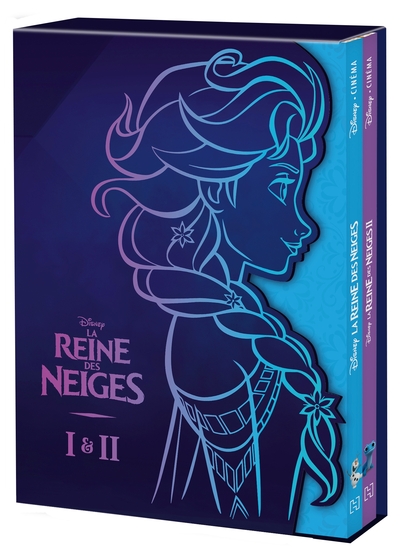 REINE DES NEIGES - COFFRET DISNEY CINEMA - LA REINE DES NEIGES 1 & 2 - C