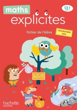 MATHS EXPLICITES CE1 - FICHIER ELEVE AVEC MEMO - EDITION 2020