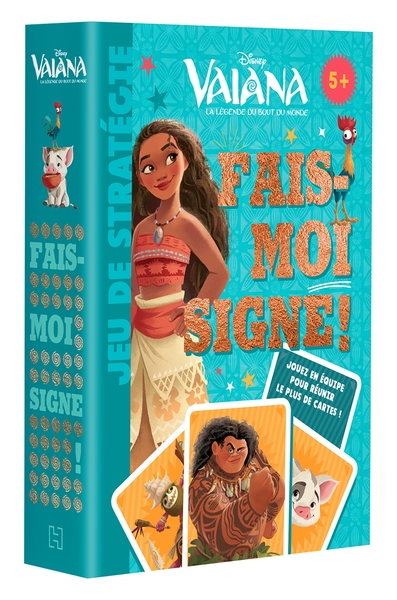 VAIANA, JEU DE CARTES - FAIS-MOI SIGNE !