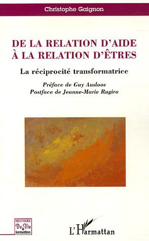 DE LA RELATION D´AIDE A LA RELATION D´ETRES