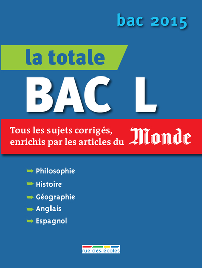 TOTALE BAC L   BAC 2015