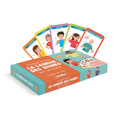 J´APPRENDS LA LANGUE DES SIGNES EN JOUANT - A PARTIR DE 6 ANS