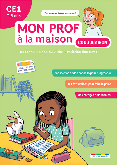 MON PROF A LA MAISON - CONJUGAISON CE1 - MAITRISER TOUS LES TEMPS DU PROGRAMME