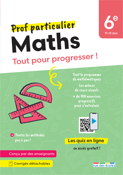PROF PARTICULIER - MATHS 6E - TOUT POUR PROGRESSER ! AVEC DES EXERCICES INTERACTIFS ET DES PODCASTS