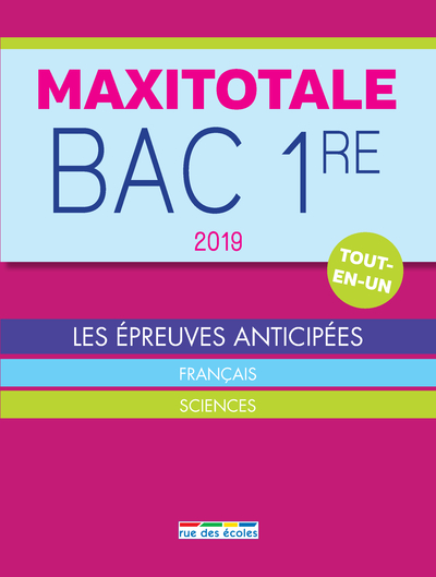 MAXITOTALE BAC 1RE 2019