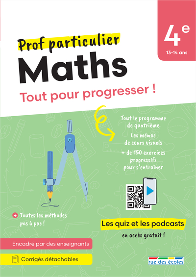 PROF PARTICULIER - MATHS 4E - TOUT POUR PROGRESSER !