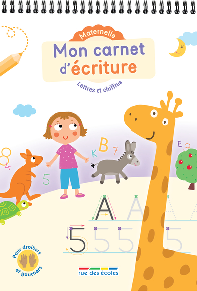MON CARNET D´ ECRITURE - MATERNELLE - LETTRES ET CHIFFRES