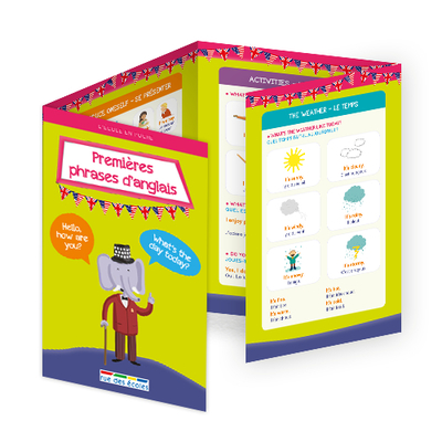 PREMIERES PHRASES D´ ANGLAIS / ECOLE EN POCHE