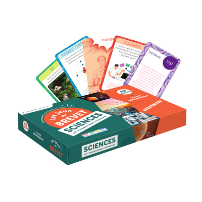 JEUX DU BREVET - SCIENCES - 80 CARTES, 3 PRINCIPES DE JEU + 1 LIVRET PEDAGOGIQUE