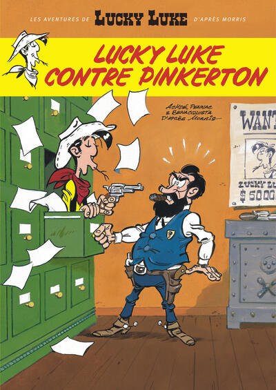 LES AVENTURES DE LUCKY LUKE D´APRES MORRIS - TOME 4 - LUCKY LUKE CONTRE PINKERTON - EDITION SPECIALE