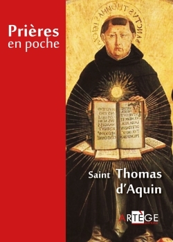 PRIERES EN POCHE - SAINT THOMAS D´AQUIN