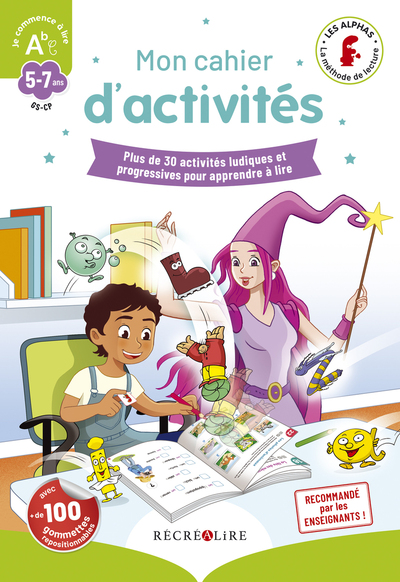 MON CAHIER D´ACTIVITES DES ALPHAS "JE COMMENCE A LIRE"