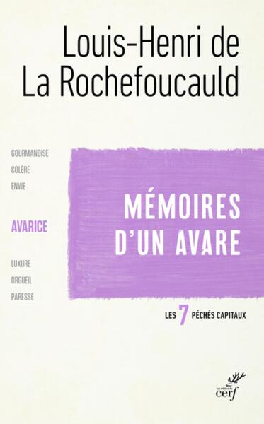 MEMOIRES D´UN AVARE - L´AVARICE