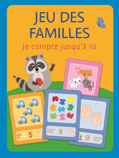 JEU DES FAMILLES - JE COMPTE JUSQU´A 10