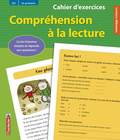 CAHIER D´EXERCICES COMPREHENSION A LA LECTURE (CE1 2E PRIMAIRE) (VERT)