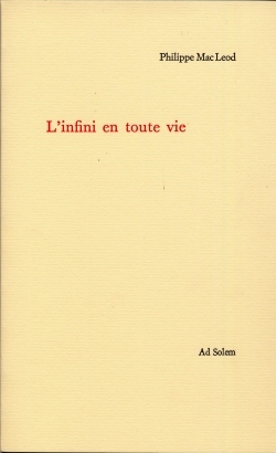 INFINI EN TOUTE VIE (L´)