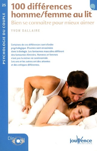 100 DIFFERENCES HOMME/FEMME AU LIT