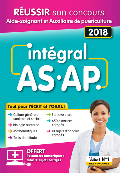 INTEGRAL AS AP TOUT POUR ECRIT ET ORAL / REUSSIR CONCOURS 2018