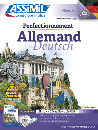 SUPERPACK USB PERFECTIONNEMENT ALLEMAND  ED. 2017