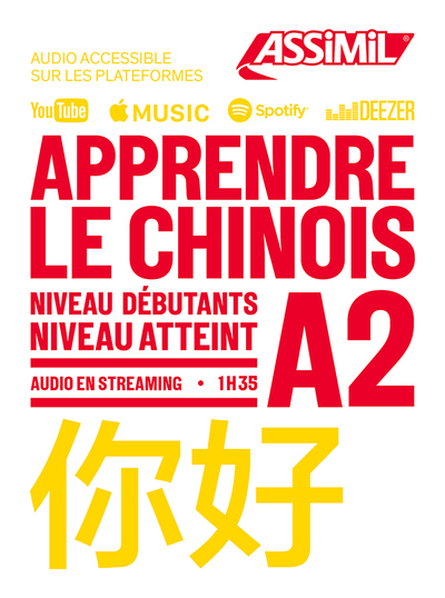 APPRENDRE LE CHINOIS A2 2023