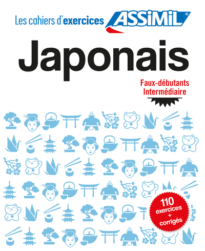 CAHIER EXERCICES JAPONAIS FAUX DEBUTANTS INTERMEDIAIRE