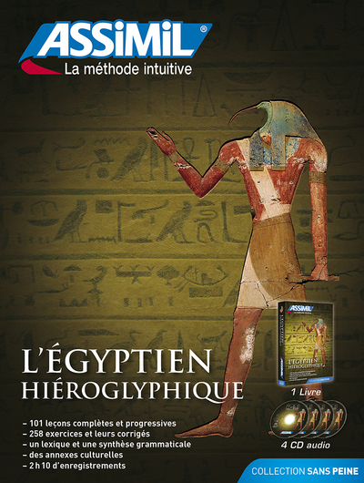 PACK CD EGYPTIEN HIEROGLYPHIQUE  (NE)