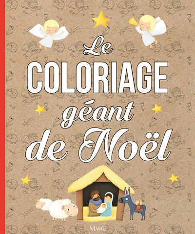 COLORIAGE GEANT DE NOEL