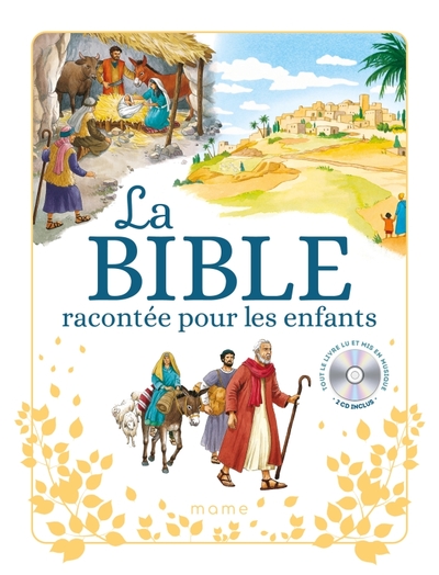 BIBLE RACONTEE POUR LES ENFANTS +CD +FLASHCODE