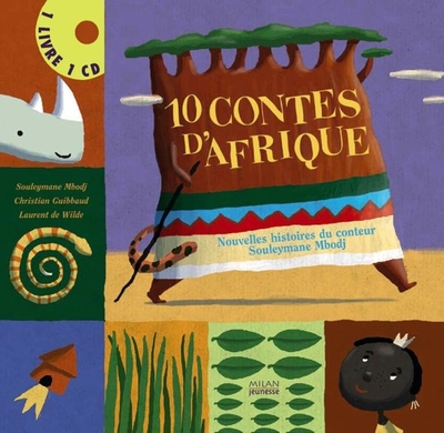 10 CONTES D'AFRIQUE  (+CD)