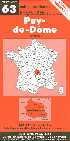 DEPARTEMENT N 63 : PUY DE DOME