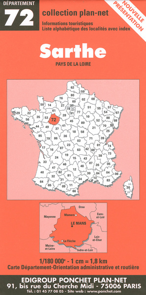 DEPARTEMENT N 72 : SARTHE