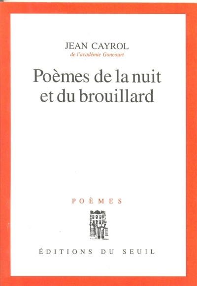 POEMES DE LA NUIT ET DU BROUILLARD