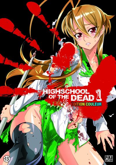 HIGHSCHOOL OF THE DEAD COULEUR T01