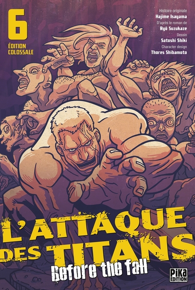 L´ATTAQUE DES TITANS - BEFORE THE FALL - EDITION COLOSSALE - L´ATTAQUE DES TITANS - BEFORE THE FALL