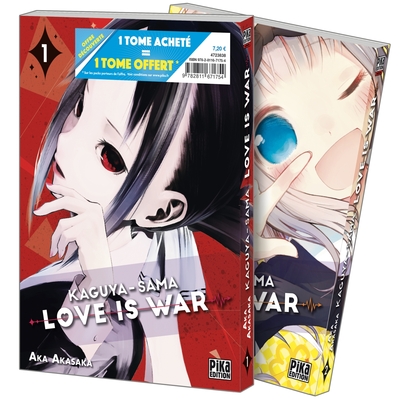 KAGUYA-SAMA: LOVE IS WAR PACK OFFRE DECOUVERTE T01 ET T02