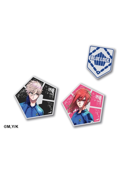 SET DE 3 PIN´S BLUE LOCK - MODELE 2 - 2025