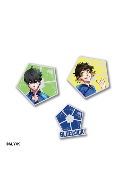 SET DE 3 PIN´S BLUE LOCK - MODELE 1 - 2025