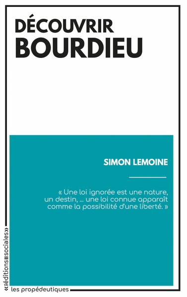 DECOUVRIR BOURDIEU (NED 2020)