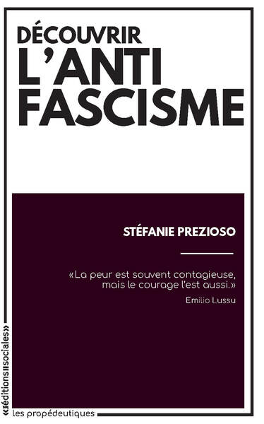 DECOUVRIR L´ANTIFASCISME
