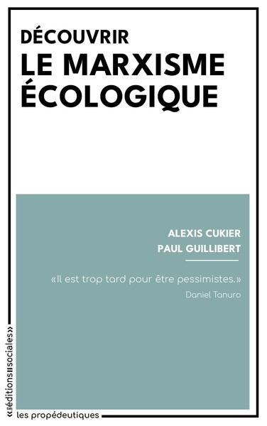 DECOUVRIR LE MARXISME ECOLOGIQUE