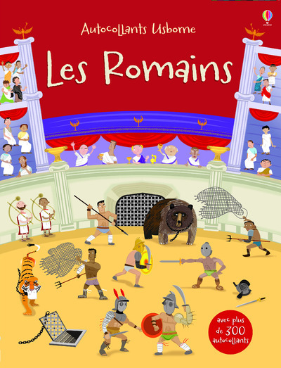 ROMAINS - AUTOCOLLANTS USBORNE