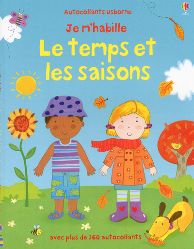 JE M´HABILLE LE TEMPS ET LES SAISONS - AUTOCOLLANTS USBORNE