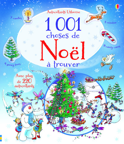 1 001 CHOSES DE NOEL A TROUVER - AUTOCOLLANTS USBORNE
