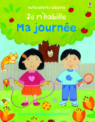 JE M´HABILLE - MA JOURNEE - AUTOCOLLANTS USBORNE