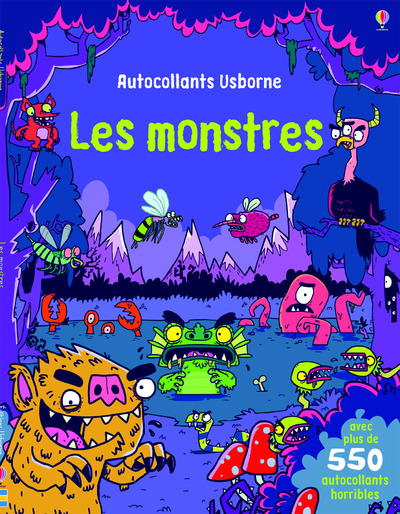 MONSTRES - AUTOCOLLANTS USBORNE